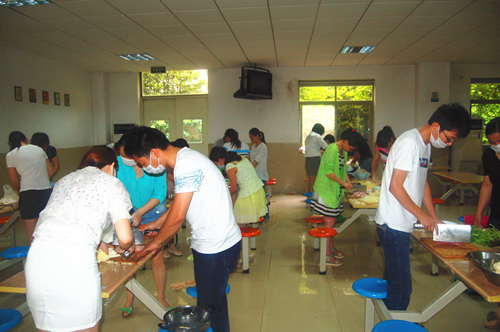 2015“我為餃子狂”包餃子比賽圓滿結束